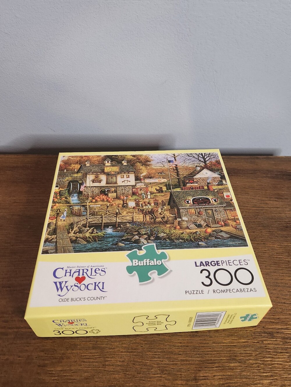 Buffalo Charles Wyzocki Olde Buck's County Large 300 Pieces